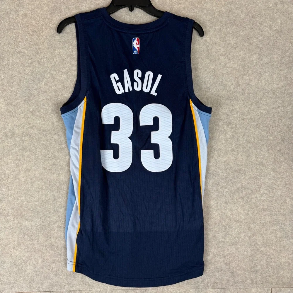 Adidas Memphis Grizzlies Jersey Small Marc Gasol 33 NBA Swingman Blue Basketball